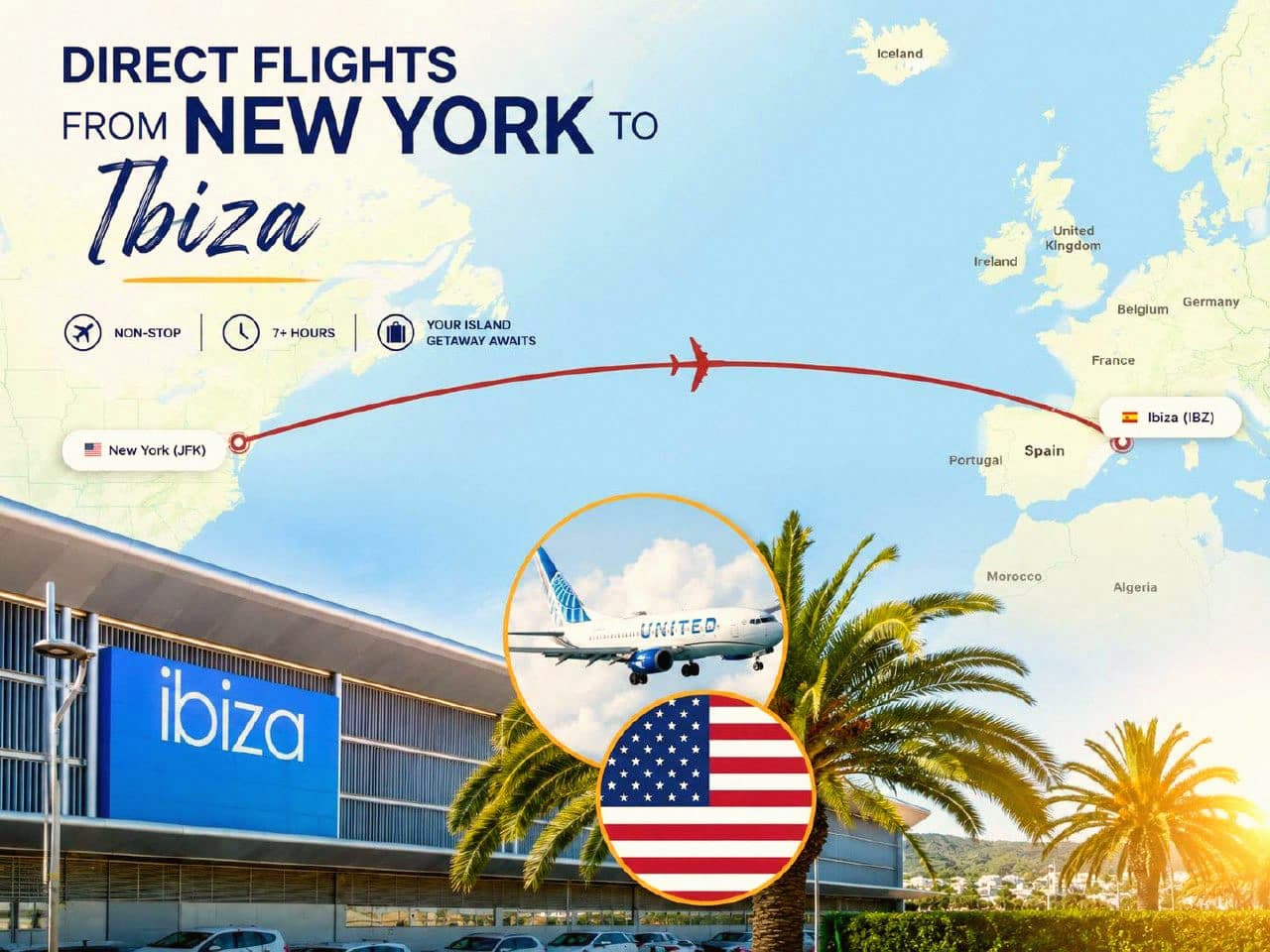 The US and Ibiza Have Never Had a Direct Flight. That Changes in 2027.