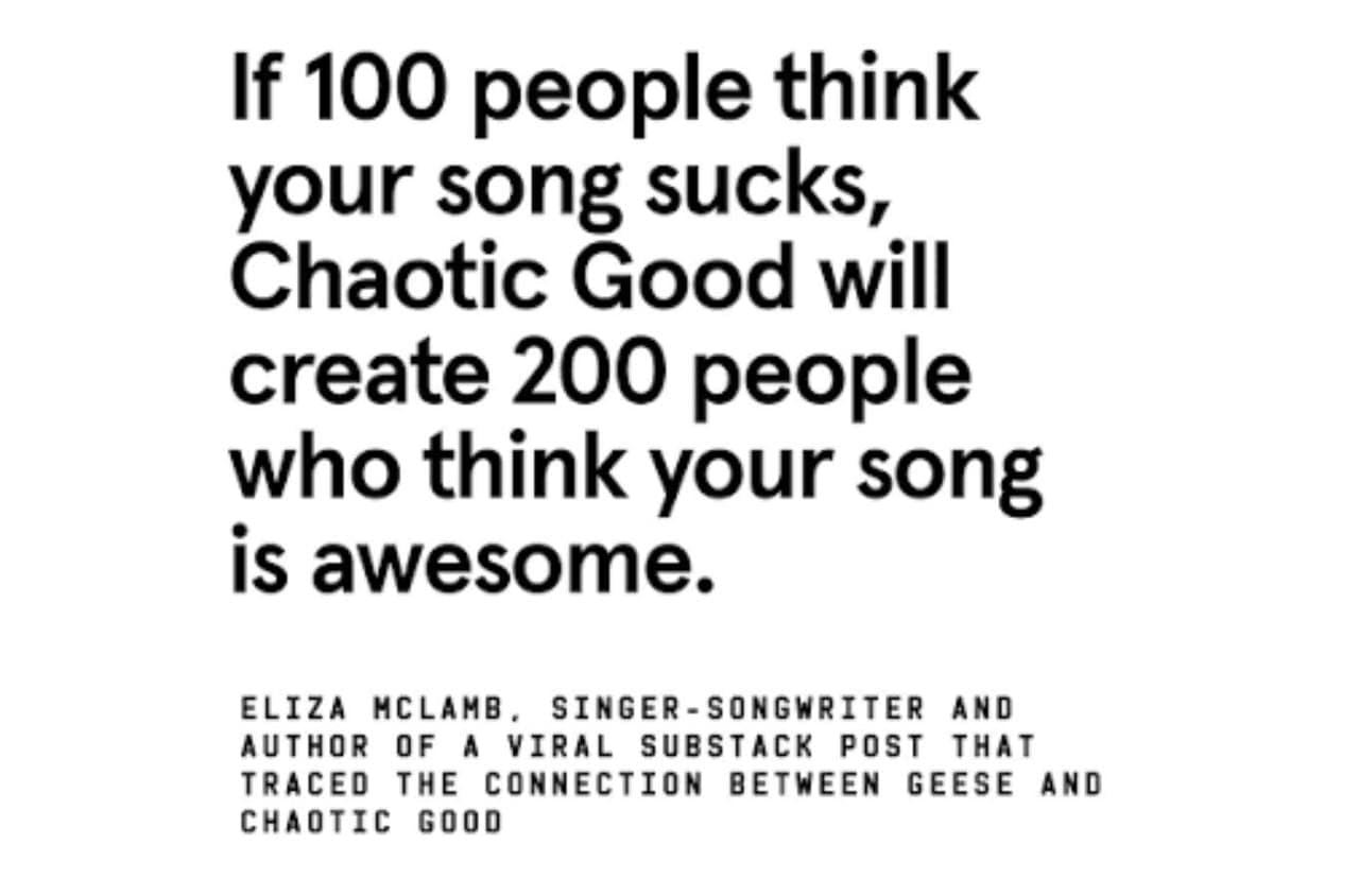 L'hype costruito ad arte ha un nome: cosa significa Chaotic Good per l'underground
