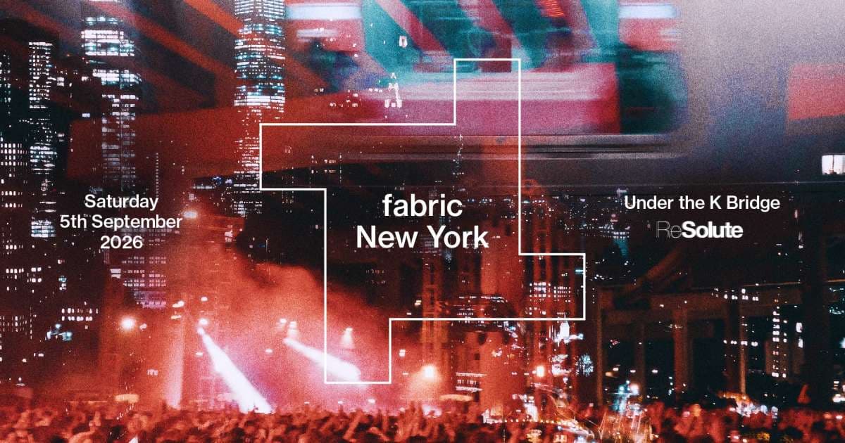 fabric approda a New York per la prima volta con Jeff Mills e Helena Hauff a Under the K Bridge