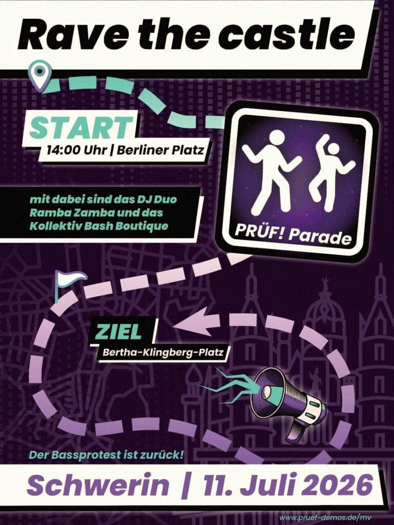 Zwei Soundtrucks Zogen Sieben Stunden Lang Durch Eine Deutsche Stadt. Die Musik War der Protest.