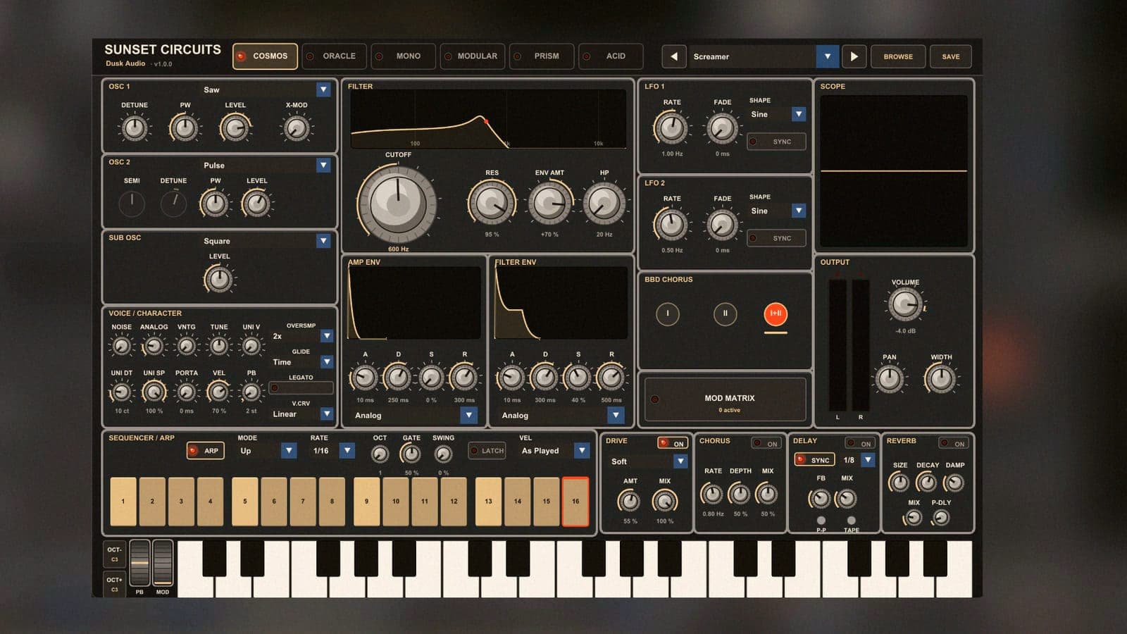 C'est gratuit. C'est open source. Et il embarque un vrai moteur acid façon TB-303.