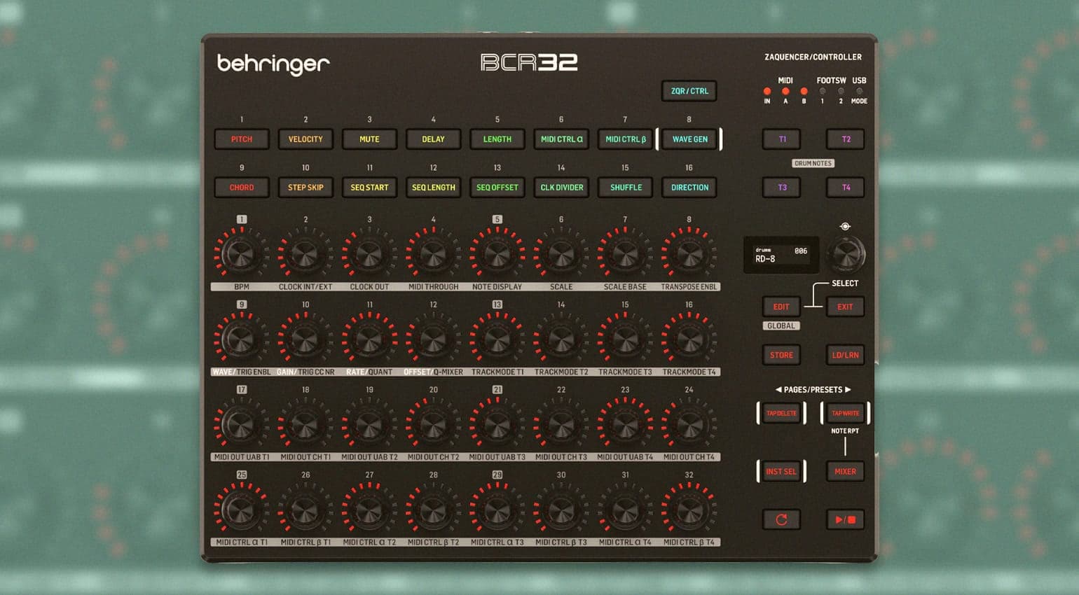 A Behringer ressuscita a caixa de botões que os Daft Punk levavam em turnê, e desta vez não precisa de computador