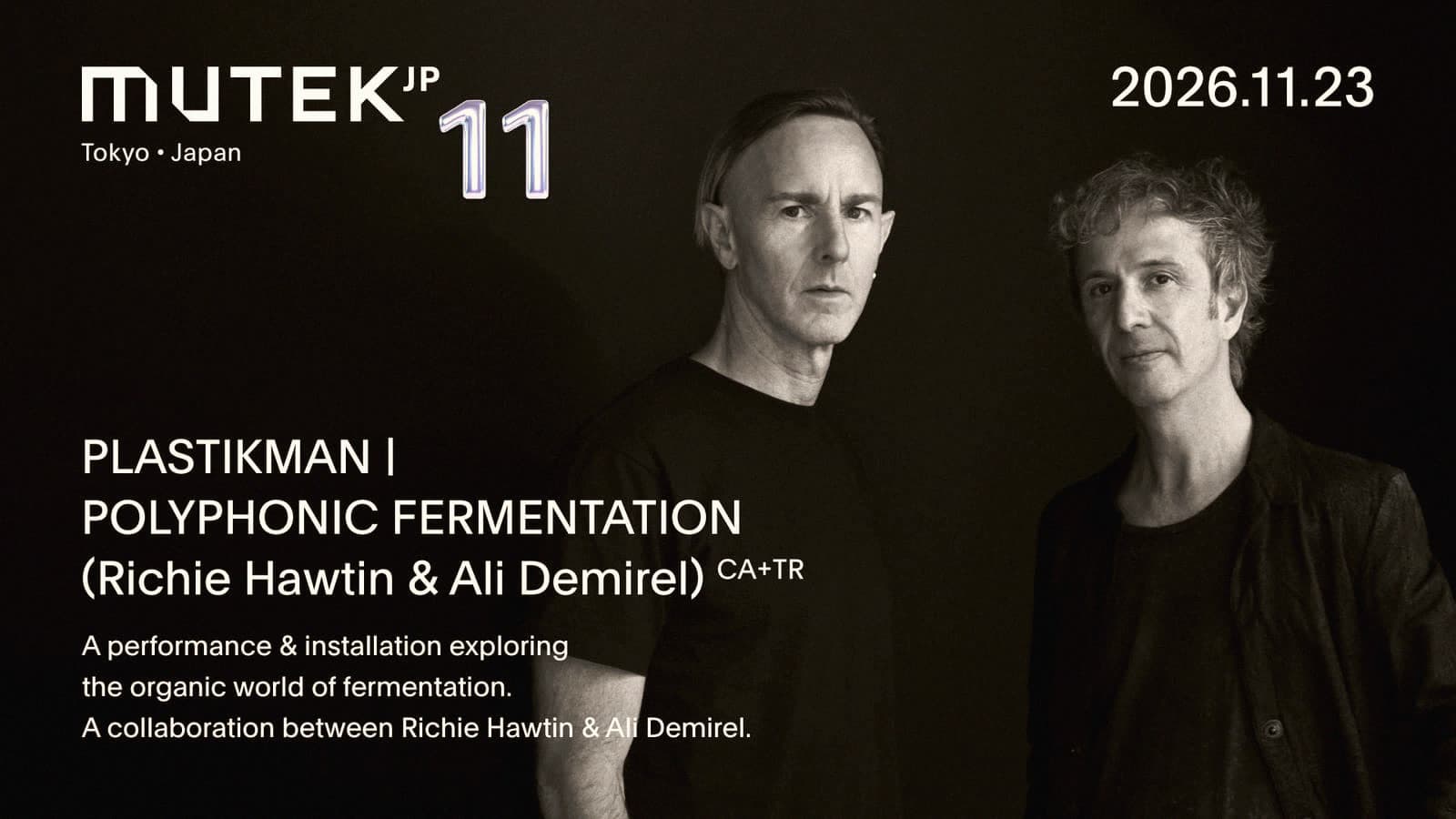 Plastikman Is Back in Japan After 16 Years. This Time the Techno Is Fermented.