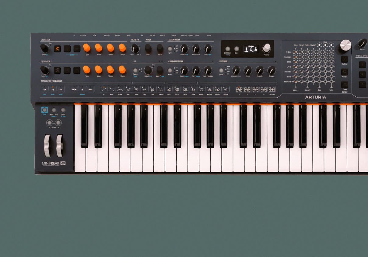 Arturia hat dem MiniFreak echte Tasten verpasst. Mini ist er nicht mehr.