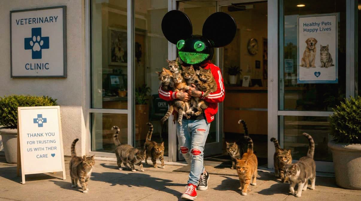 deadmau5 a payé en silence les 30 000 $ de frais vétérinaires de 36 chats sauvés en Ontario