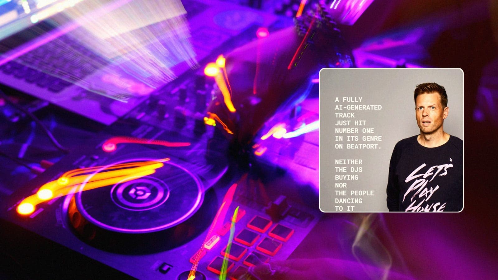 A Fully AI Track Hit No. 1 on Beatport, and Nobody Noticed