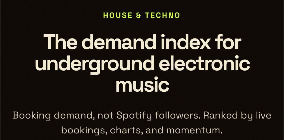 A New Platform Ranks 300 House DJs by Data. Is This the Benchmark the Scene Has Needed Since 2017?