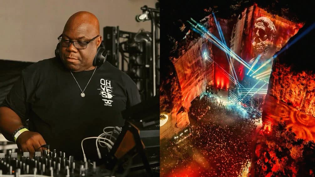 Carl Cox legt im August in einem 2.000 Jahre alten römischen Steinbruch in Kroatien auf
