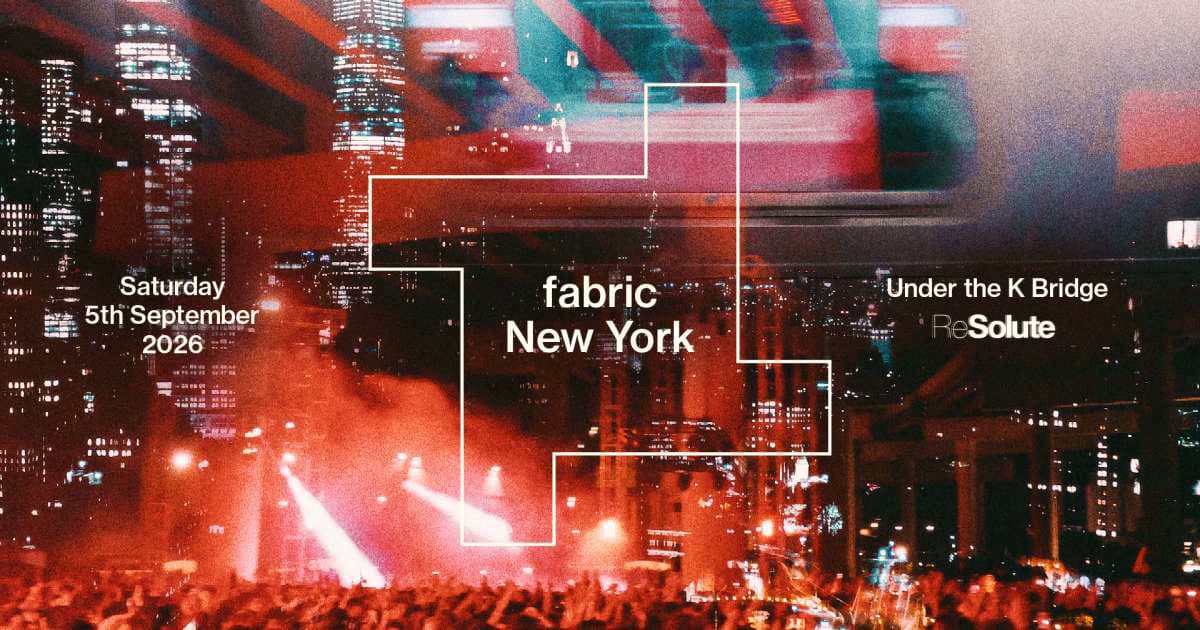 fabric approda a New York per la prima volta con Jeff Mills e Helena Hauff a Under the K Bridge