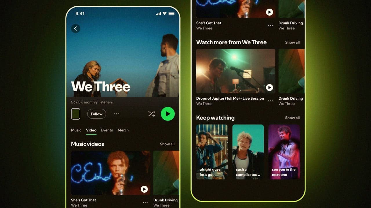 Spotify Is Letting Artists Upload Their Own Videos, and It's Aimed Straight at YouTube