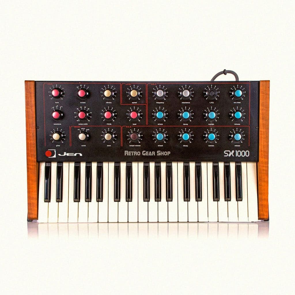 Eine 4,99-Dollar-App bringt den Jen SX-1000, den billigen Synth der frühen Rave-Jahre, aufs Handy
