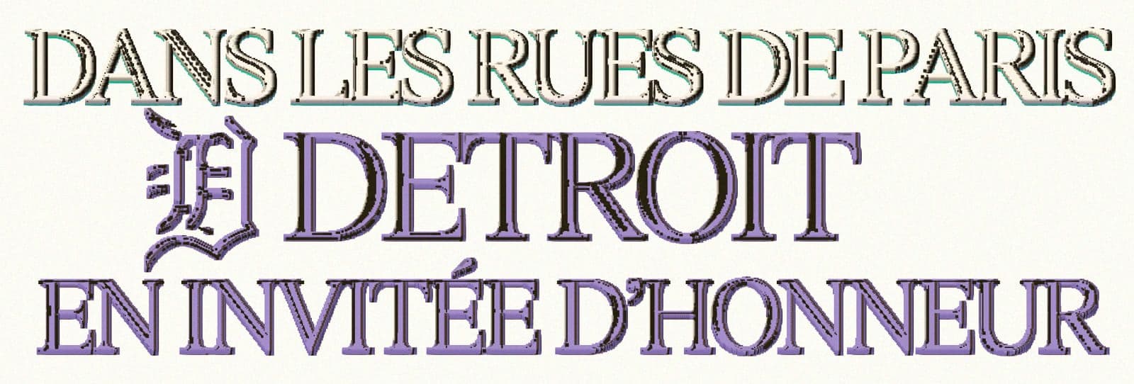 Paris widmet Detroit eine Parade fürs Erfinden von Techno. Detroit wartet noch auf seinen Anteil.