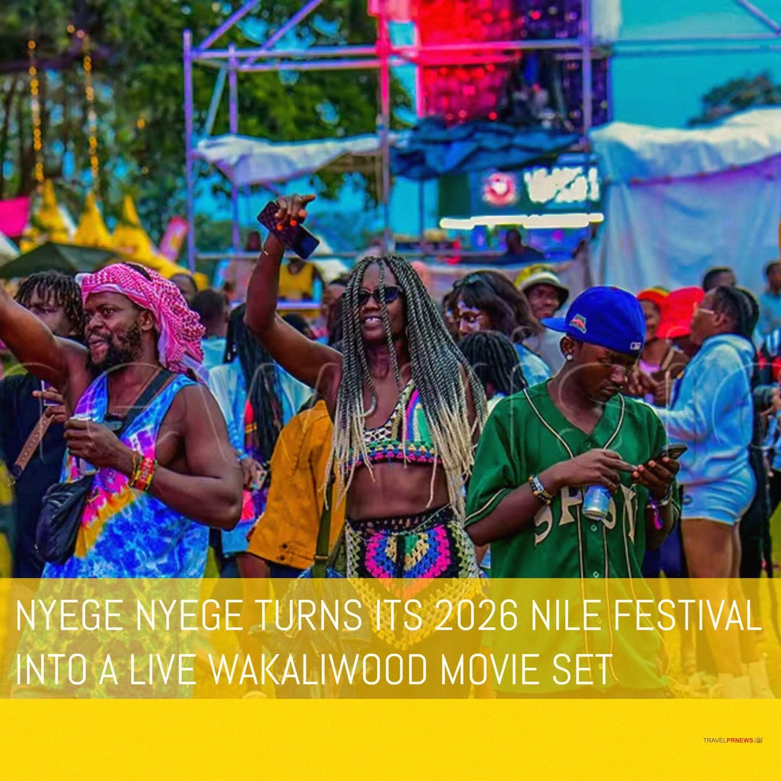 Nyege Nyege transforme son site de festival en plateau de tournage Wakaliwood