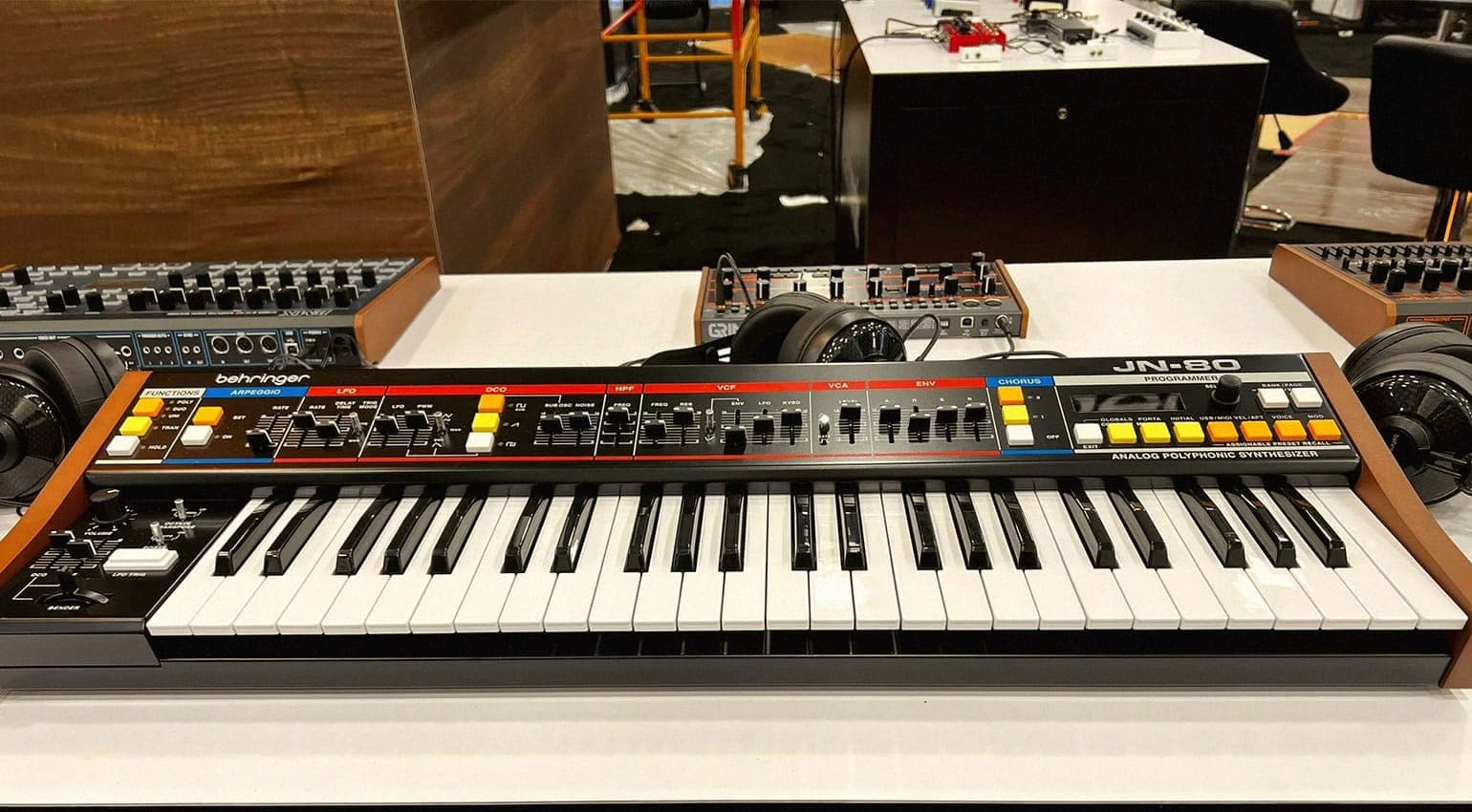 The Behringer JN-80 Spent Nine Months as Vapor. Now It's an Analog Juno Clone You Can Actually Buy.