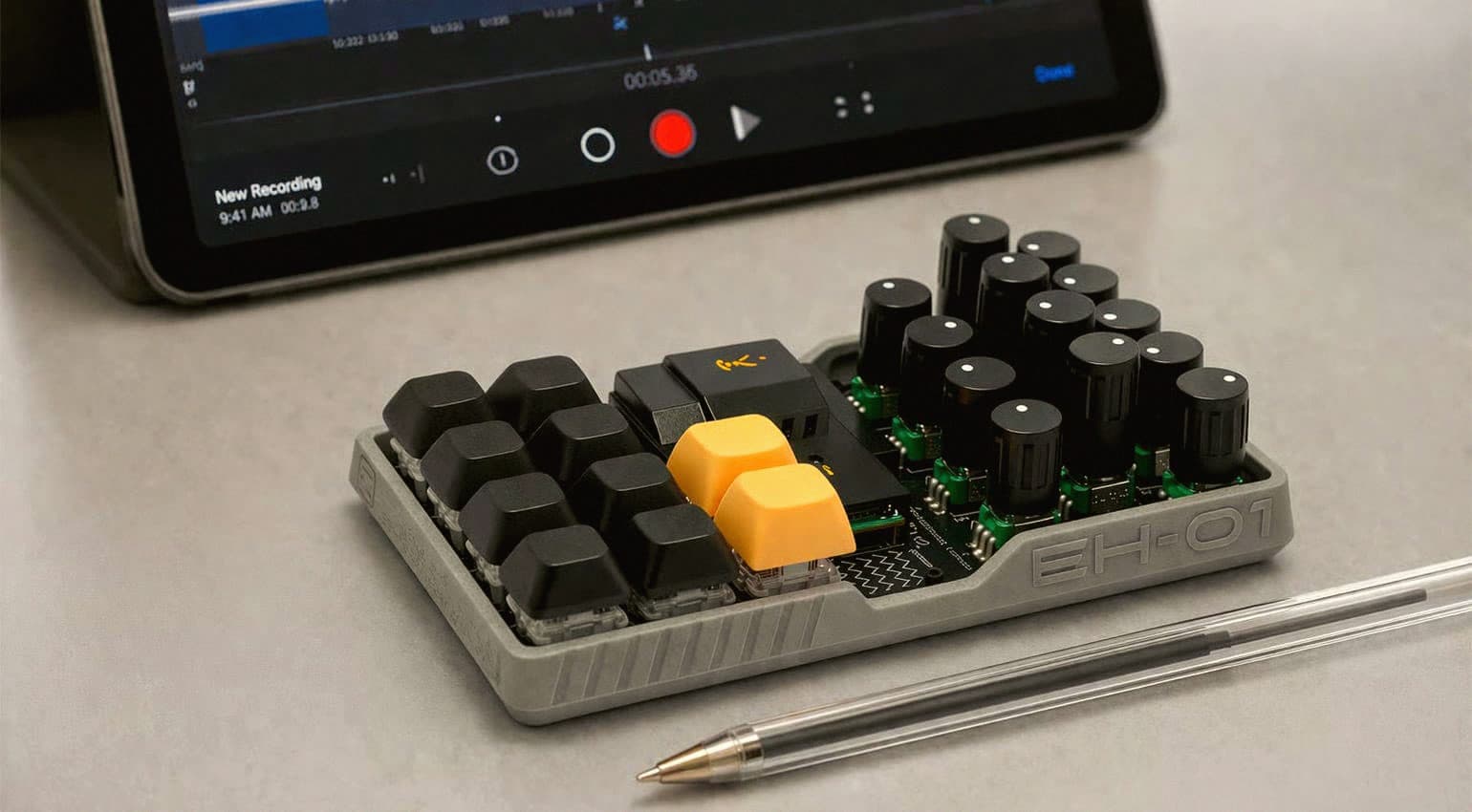 Der Edgehog EH-01 ist ein Taschen-Sampler-Synth ohne Display, mit 3D-gedruckten Teilen, für 179 $