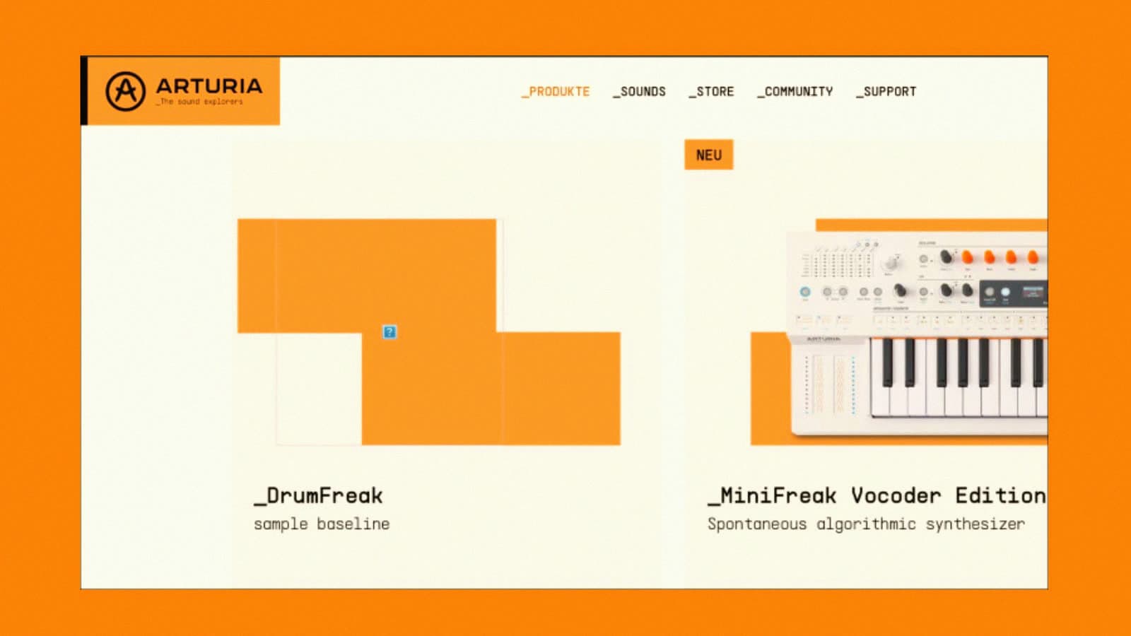 Filtración de Arturia DrumFreak: una caja de ritmos con samples se suma a la familia Freak
